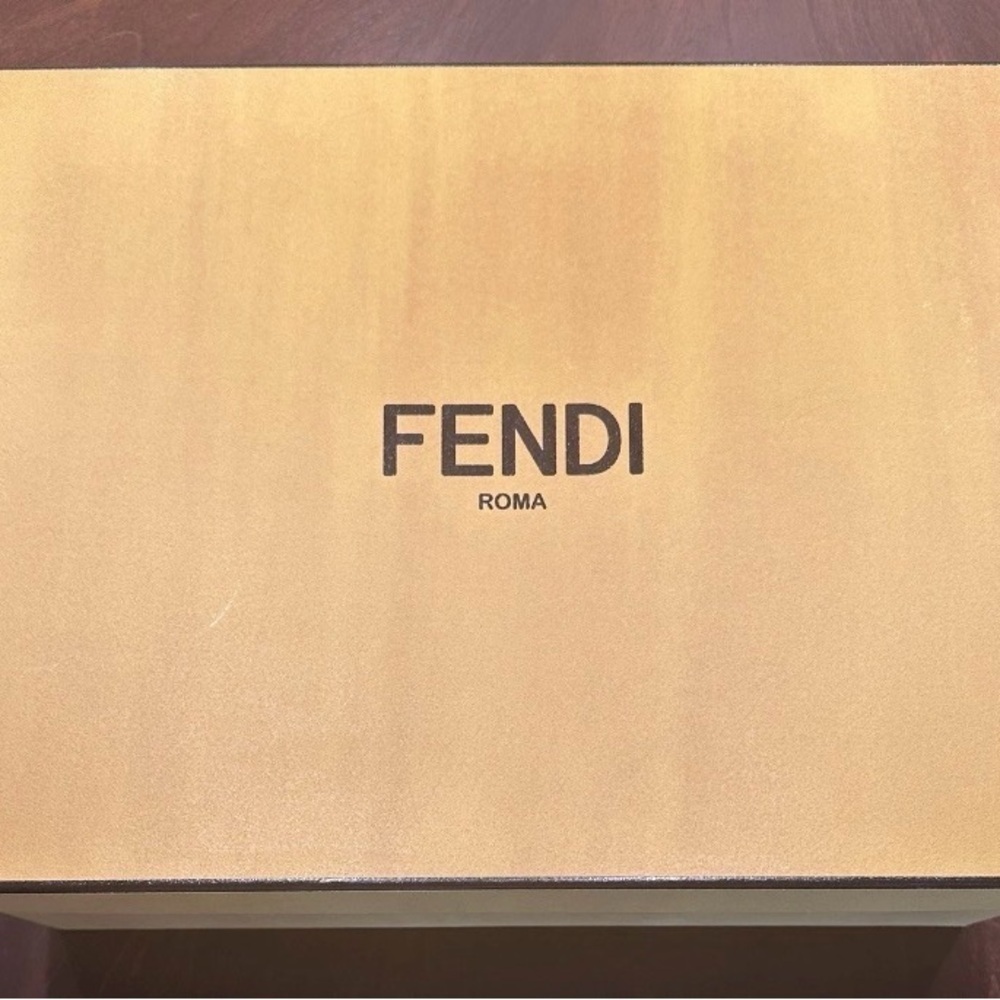 Fendi Roma Empty Shoe Box 13.5” X 10.5” X  5”
